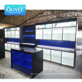 Top Fashion Mobile Counter Showroom Furniture Display Cabinet Interior Decoration Shop Cell Phone Shop Design